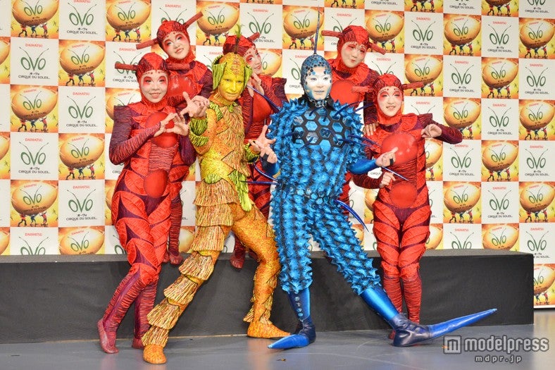 「ダイハツ　オーヴォ」日本公演記者発表会に出席アーティストたち