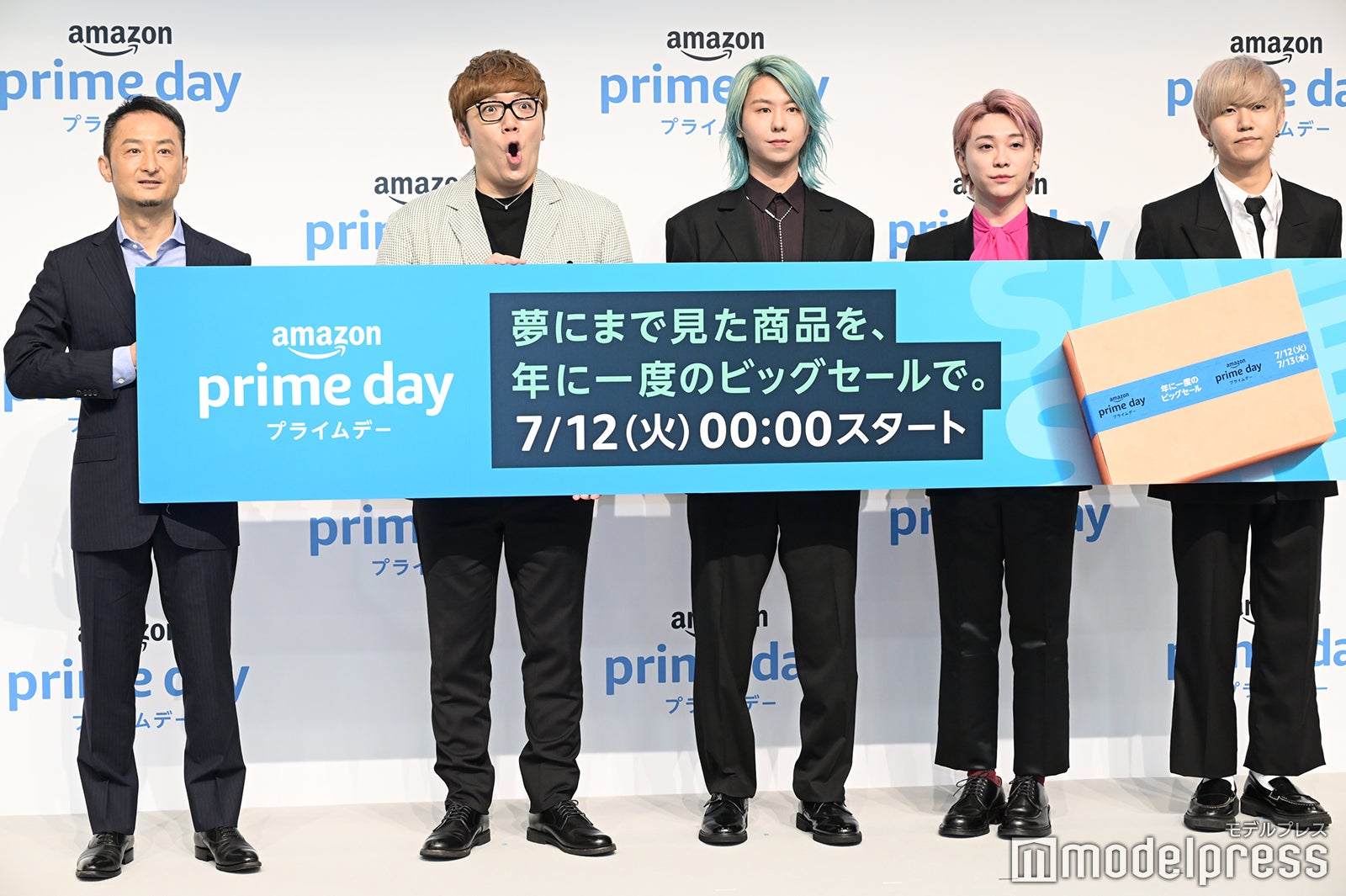 鈴木浩司氏、HIKAKIN、藤澤涼架、大森元貴、 若井滉斗（C）モデルプレス