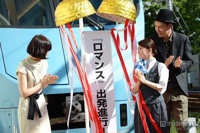 イベントの様子／左より：タナダユキ監督、大島優子、大倉孝二