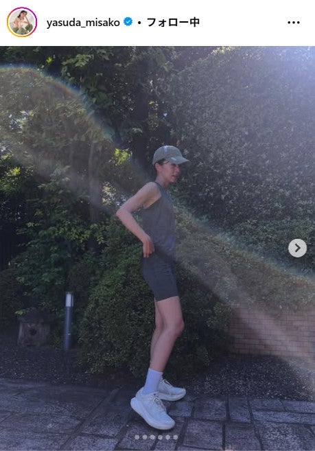 安田美沙子Instagramより