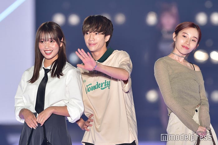 ばんばんざい(左から)るな、ぎし、みゆ(C)モデルプレス