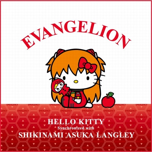 式波・アスカ・ラングレー×ハローキティ/EVANGELION (C)khara
(C) 1976, 2012 SANRIO CO.,LTD. TOKYO, JAPAN (L)