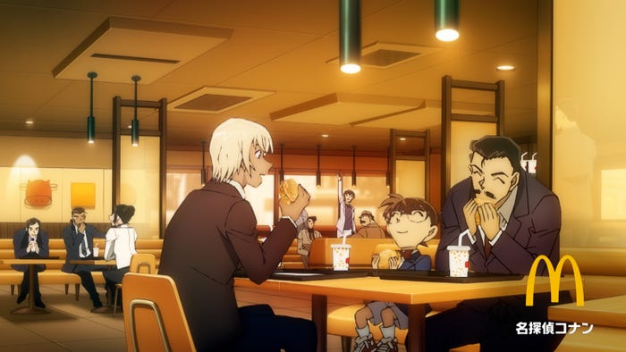 チキンタツタ「名探偵コナン 黄金の御馳走」篇 15秒(提供写真)