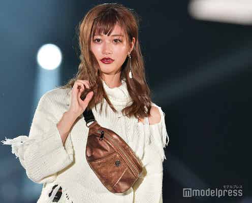 “名古屋一可愛い”JKモデル・生見愛瑠(めるる)、冬のミニスカコーデ 美脚が眩しい<TGC北九州2018>