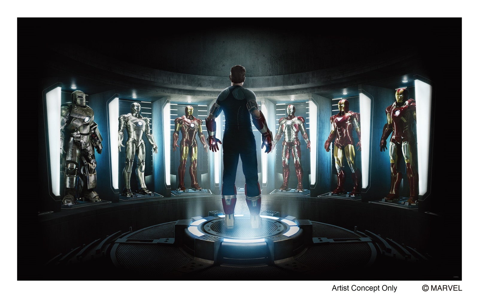 壁掛けアートのイメージ（C）Disney （C）MARVEL