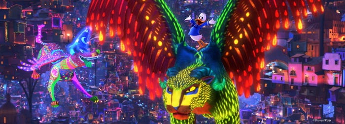 新たに加わる、ピクサー映画『リメンバー・ミー』のシーン (イメージ)(C)Disney/Pixar