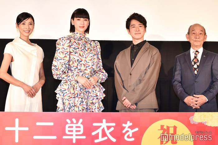 黒木瞳、三吉彩花、村井良大、笹野高史 (C)モデルプレス