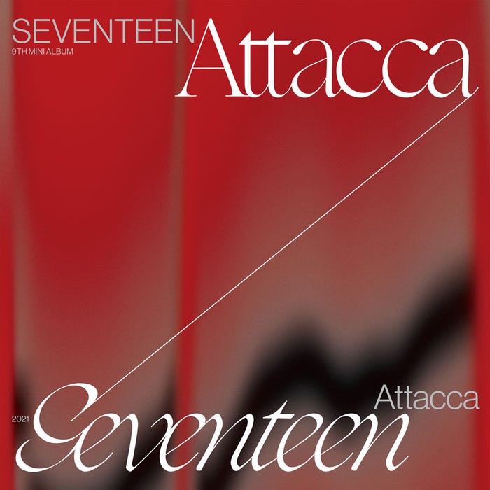 SEVENTEEN 9thアルバム「Attacca」 (提供写真)