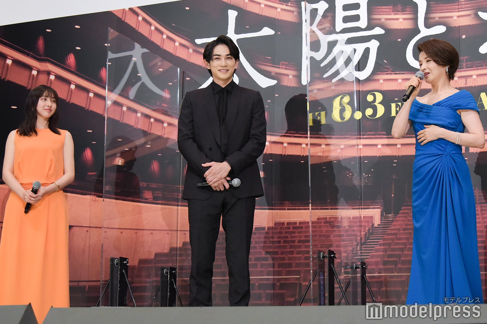 森マリア、町田啓太、檀れい （C）モデルプレス