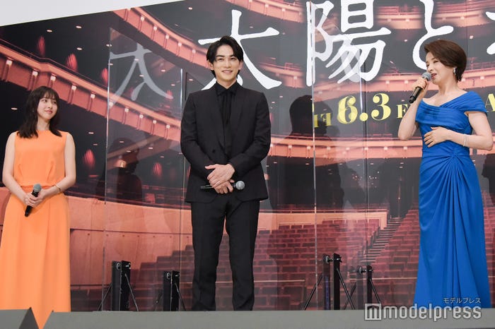 森マリア、町田啓太、檀れい (C)モデルプレス