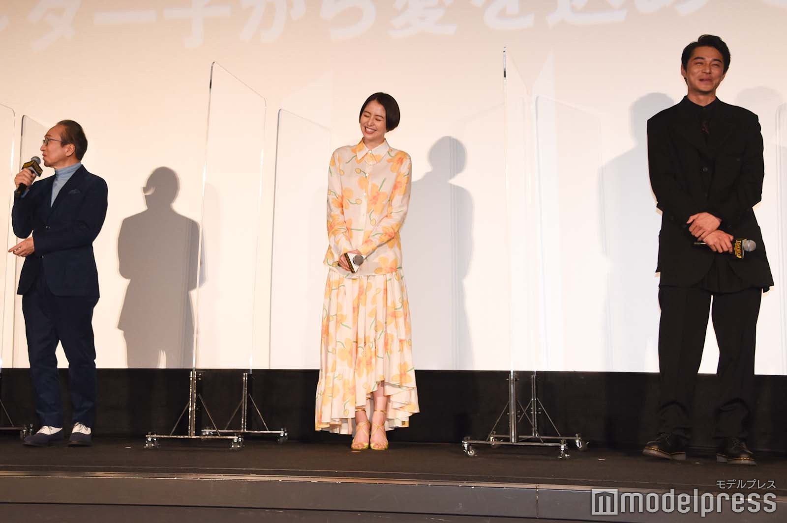 小日向文世、長澤まさみ、東出昌大 （C）モデルプレス