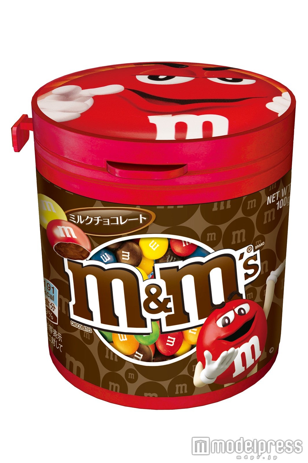「m＆m’s」ミルクチョコレート味
