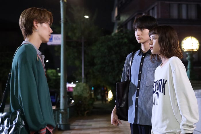 深田竜生、一ノ瀬颯、堀田真由「若草物語―恋する姉妹と恋せぬ私―」第5話(C)日本テレビ