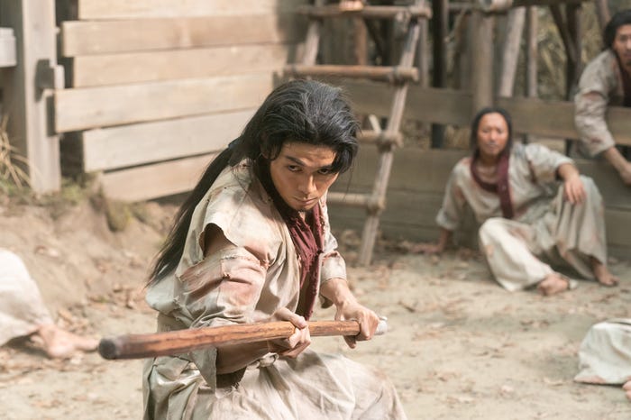 眞栄田郷敦(C)NHK