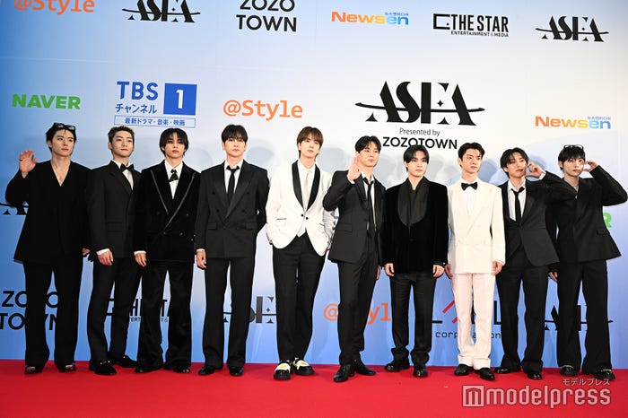 THE BOYZ/エリック、ケビン、サンヨン、ヒョンジェ、ヨンフン、ジュヨン、チュハンニョン、キュー、ジェイコブ、ニュー(C)モデルプレス