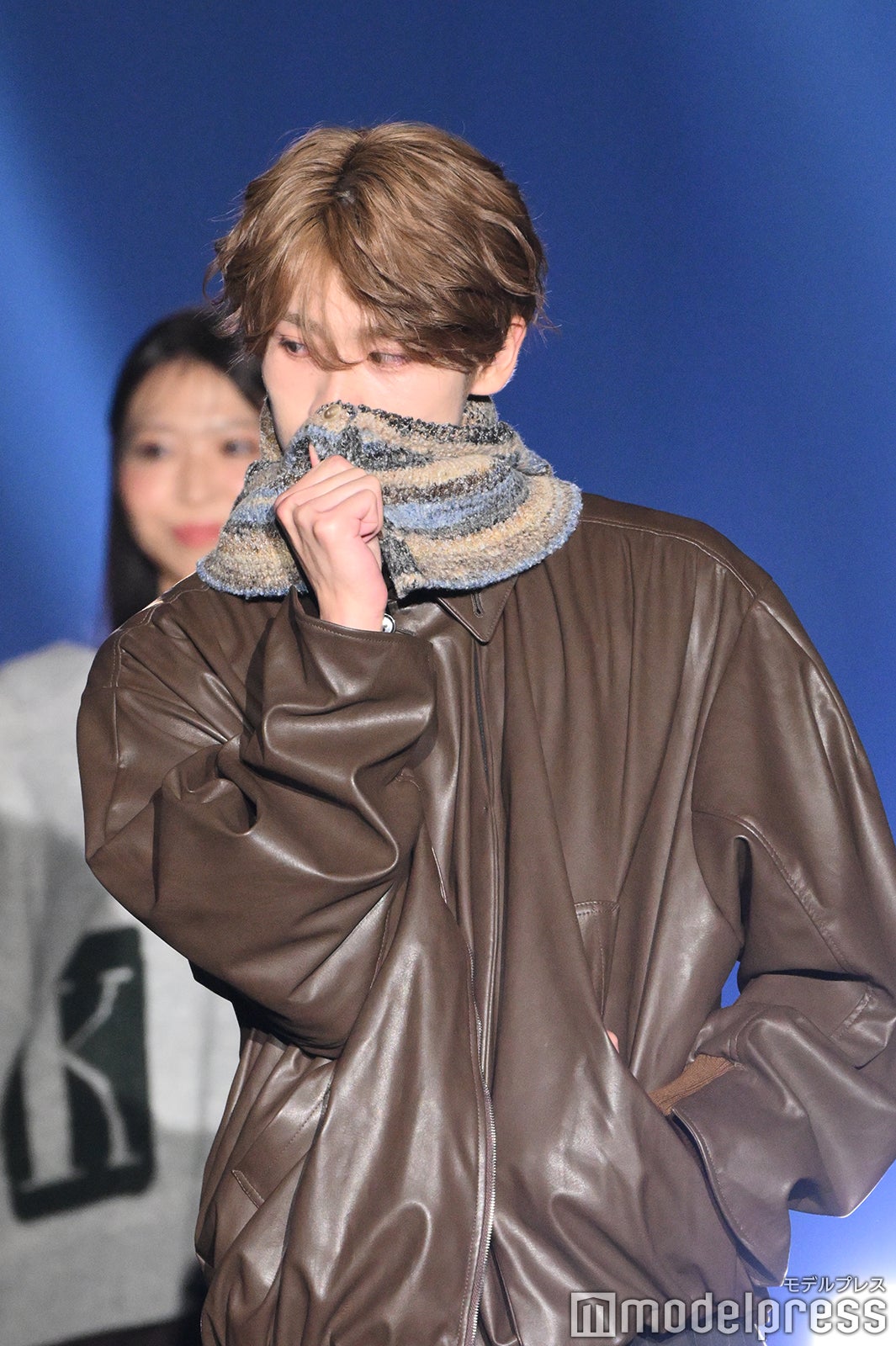 DXTEEN大久保波留、地元・福岡にシークレット登場 スヌードに顔埋めた姿があざと可愛い【TGC北九州2025】