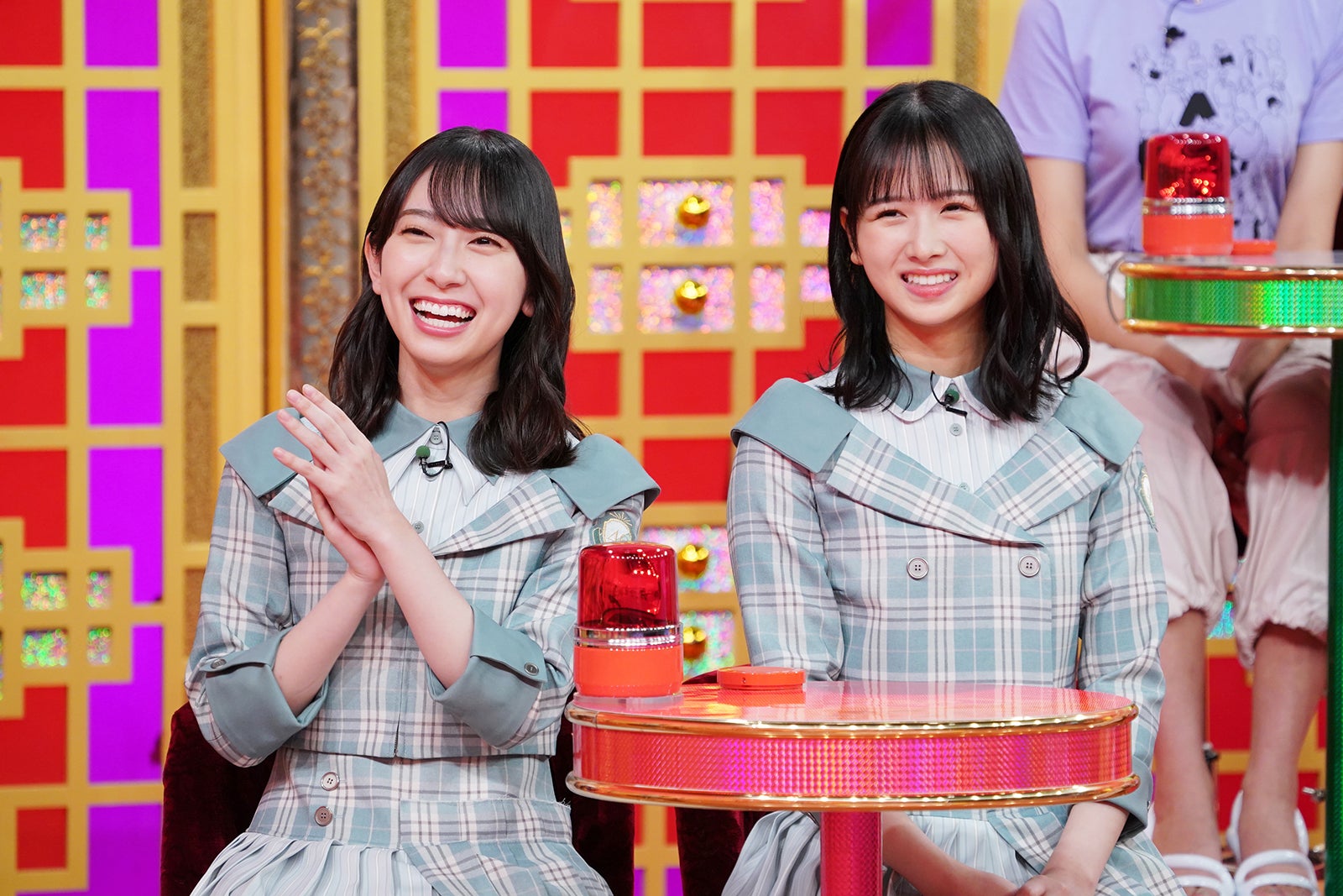 金村美玖、上村ひなの （C）日本テレビ