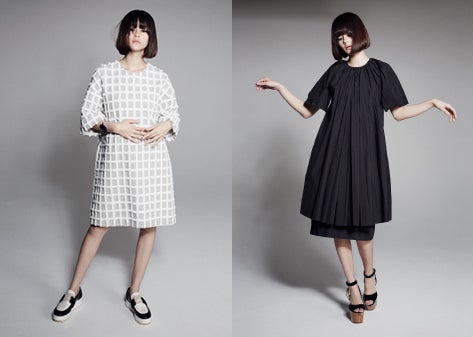 可愛いだけじゃない Emmaが着こなす白 黒のモードな春夏ワンピース モデルプレス