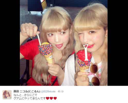 藤田ニコル“多忙JK”卒業で「親友と初めての2人旅」