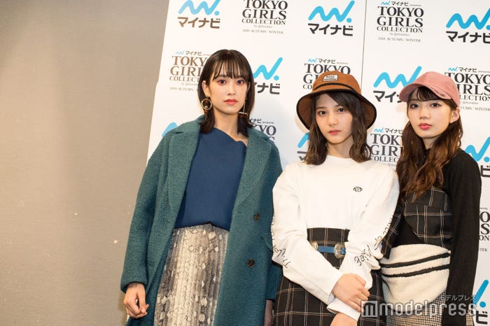 佐々木久美、小坂菜緒、高本彩花(C)モデルプレス