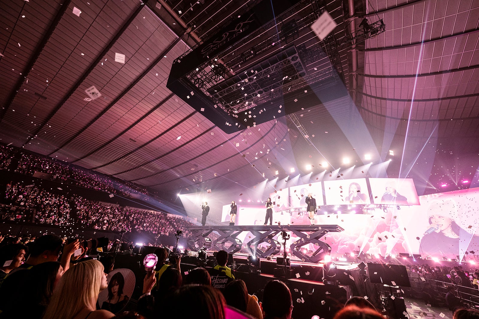 aespa「2025 aespa LIVE TOUR – SYNK : aeXIS LINE – in JAPAN」撮影：田中聖太郎