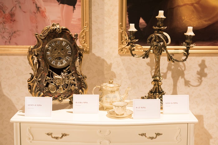 『美女と野獣（2017年）』撮影に使用されたキャラクター・モデル（C）Disney