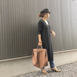 一枚着にもレイヤードにもやっぱり使える!【ニットワンピース】のススメ