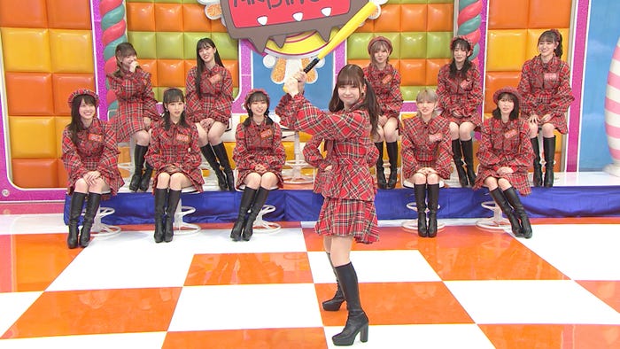 収録中のAKB48メンバー (C)日本テレビ