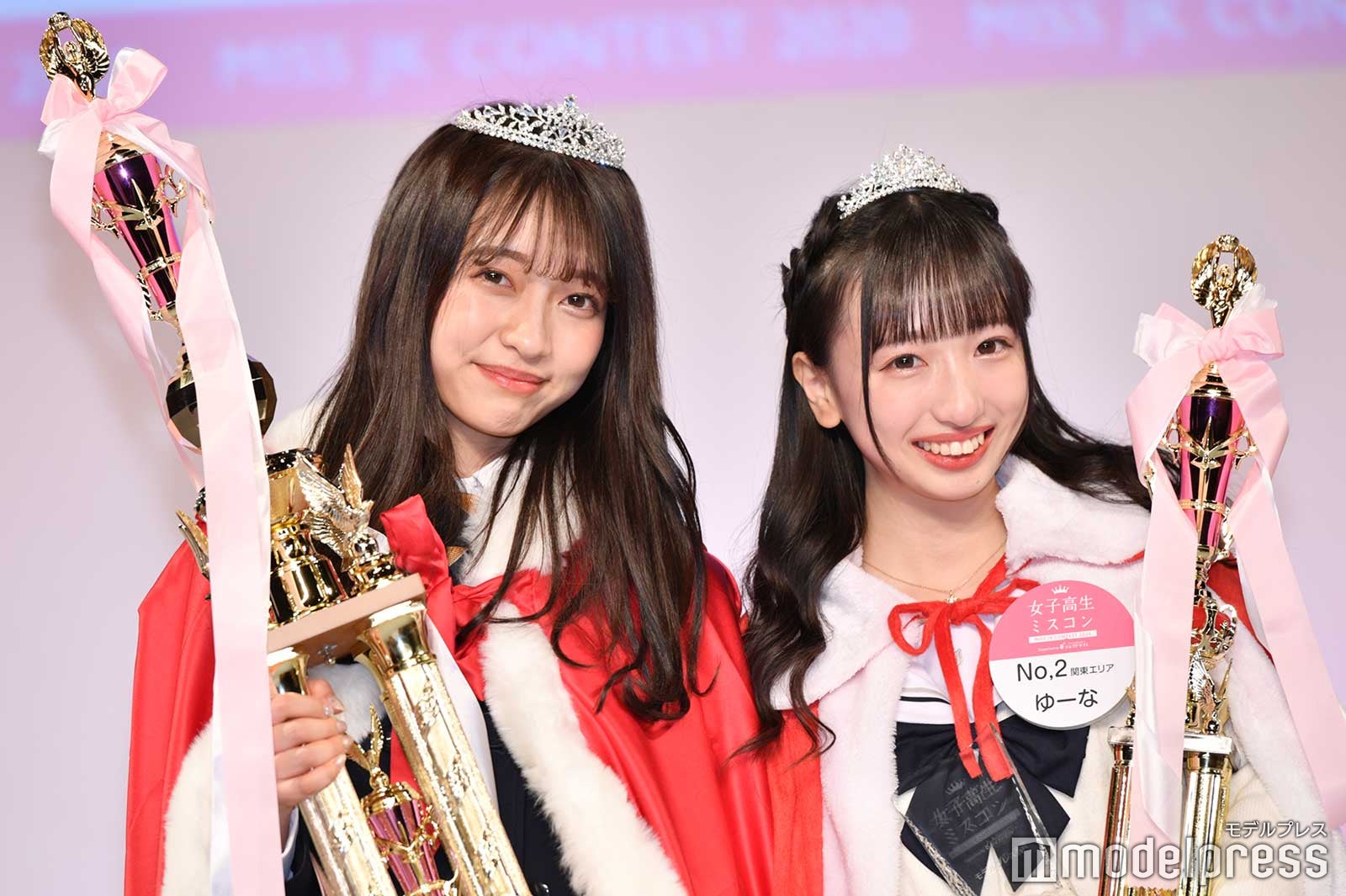 ひっかさん、ゆーなさん （C）モデルプレス