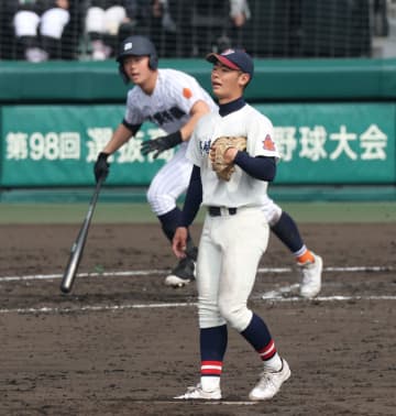 長崎西の先発・坂田は涙止まらず 「この悔しさを糧に」 75年ぶり2度目のセンバツ出場で前回以来の甲子園勝利ならず