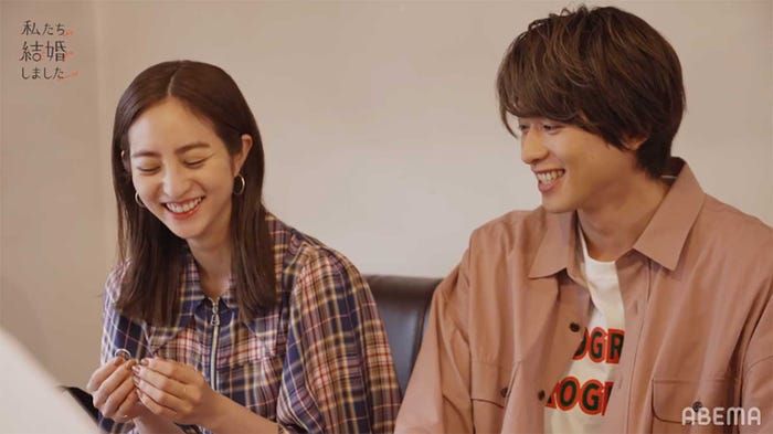 堀田茜、白洲迅(C)AbemaTV, Inc.