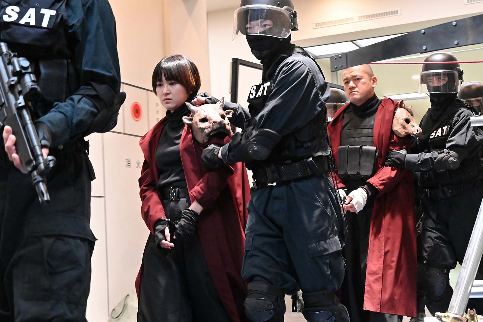 サーヤ「新空港占拠」最終話より（C）日本テレビ