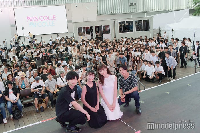 (左から)糸洲朝貴さん、廣川夏帆さん、大薮未来さん、小林三起さん (C)モデルプレス