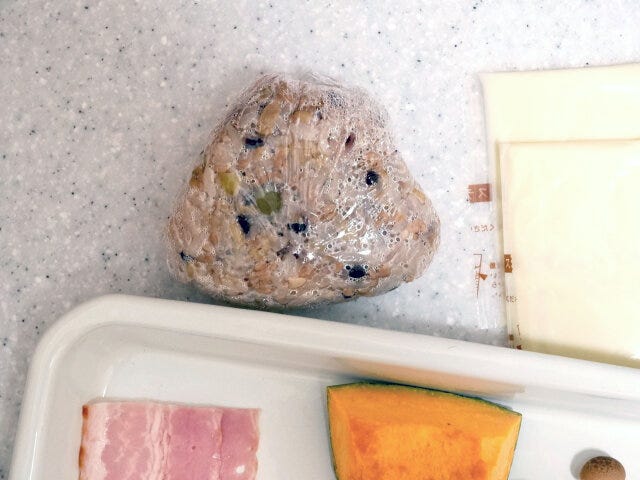 かぼちゃリゾット　材料　雑穀米