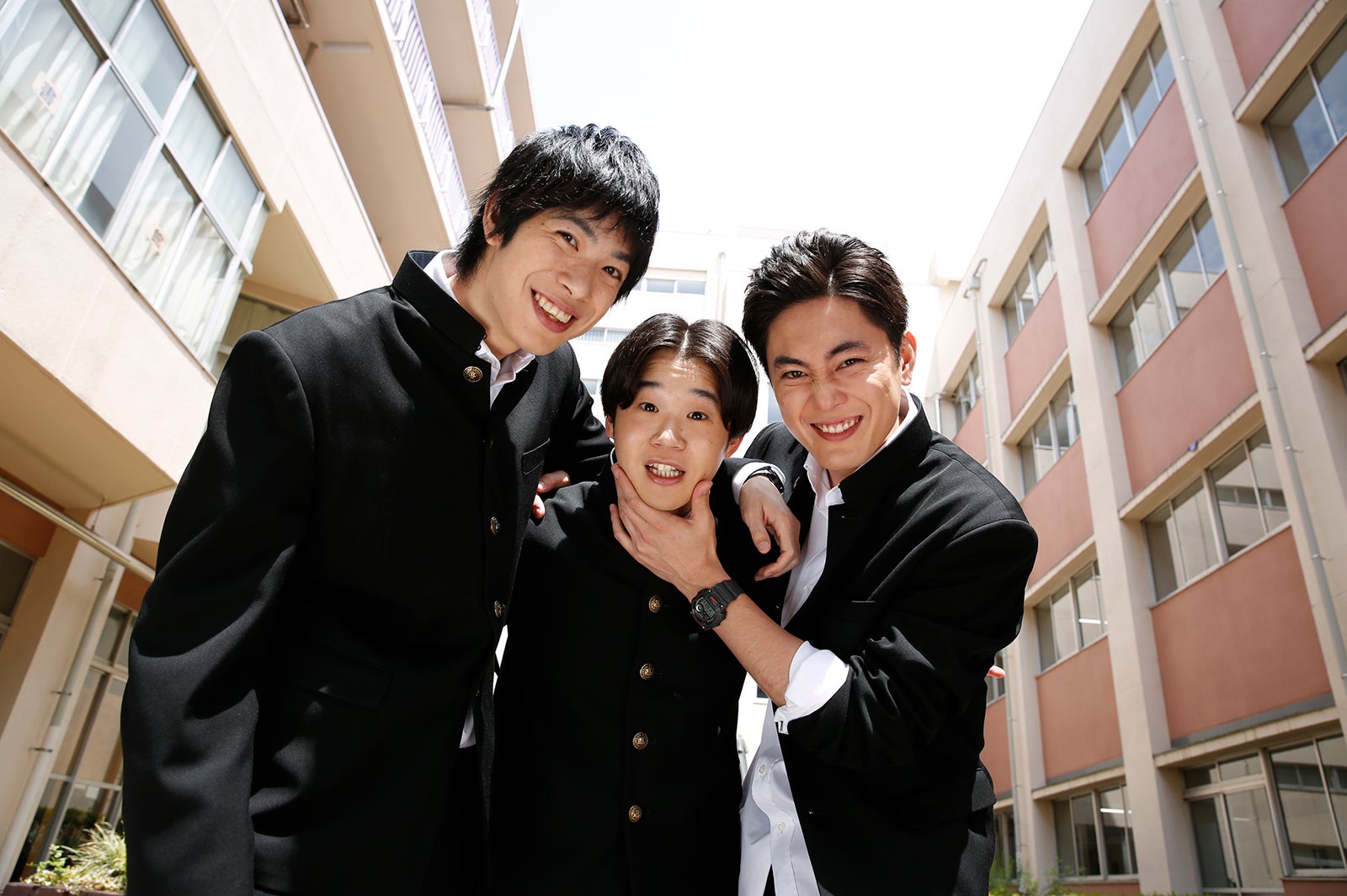 間宮祥太朗・渡辺大知・矢本悠馬「べしゃり暮らし」イケメンたちのオフショット公開