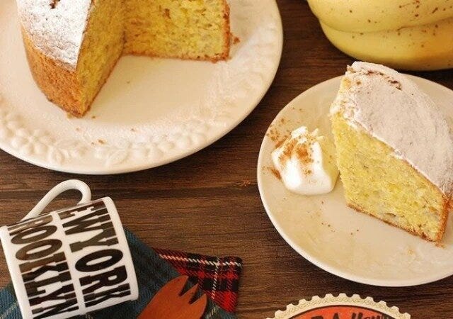 簡単濃厚バナナケーキ