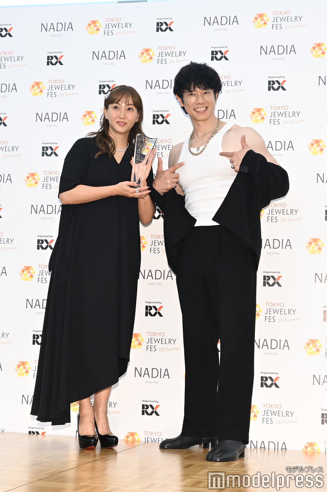 藤本美貴、庄司智春（C）モデルプレス