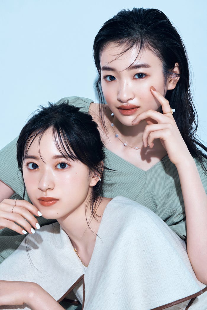村井優、小島凪紗(画像提供:小学館)