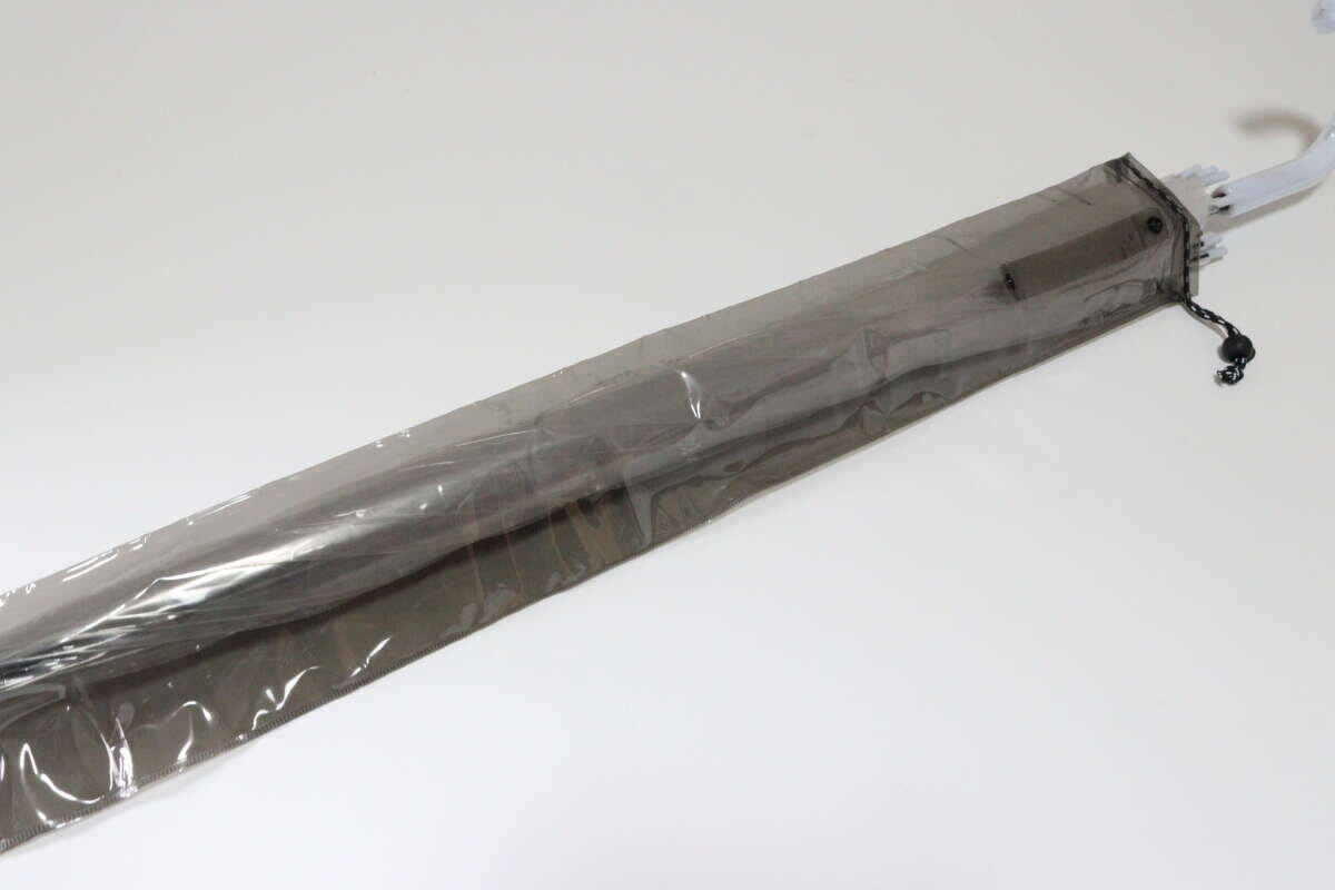 傘カバー（ブラック）　装着