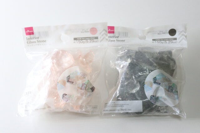 インテリアガラスストーン　パッケージ