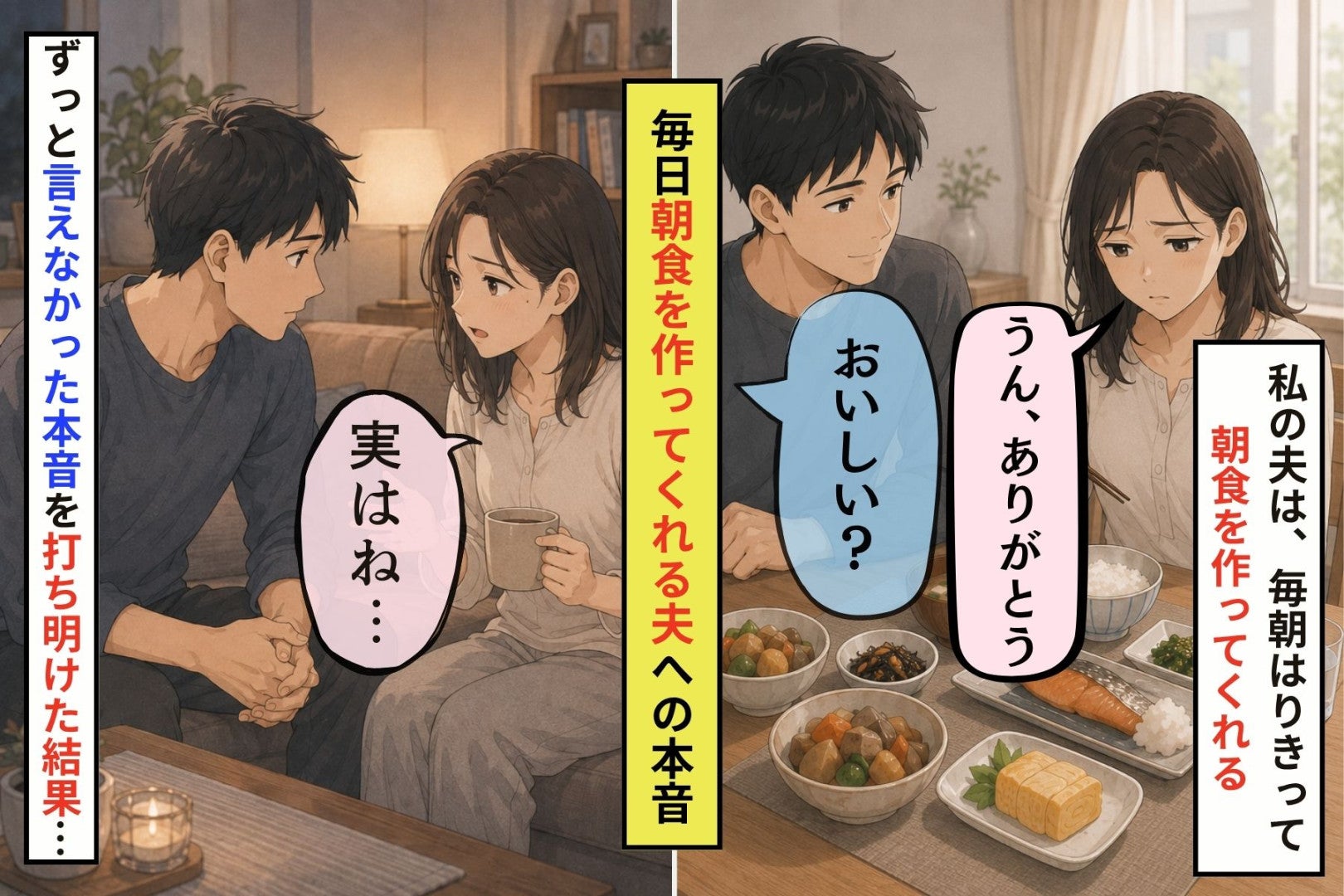 「ごめん。今日は食べられない」優しい夫に本音を言えなかった、私の理由