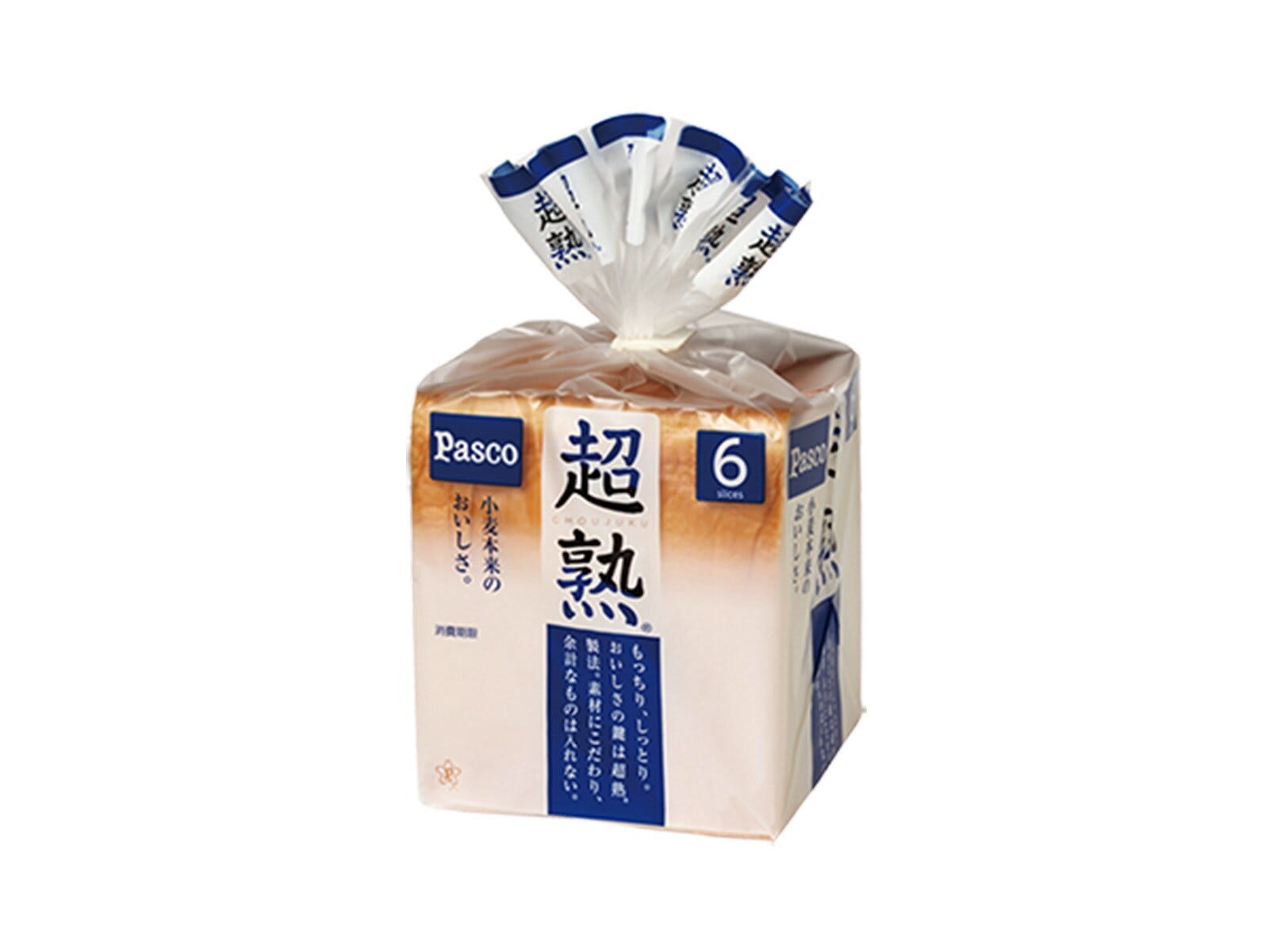 1位は敷島製パン(Pasco)の「超熟 食パン 6枚」 ※画像出典:敷島製パン(Pasco) 公式Webサイト