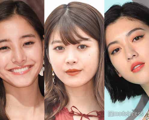 新木優子&馬場ふみかの“密着バックハグ”に三吉彩花「天使が2人も」
