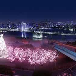 「お台場イルミネーション"YAKEI"」スプリングバージョンイメージ【モデルプレス】