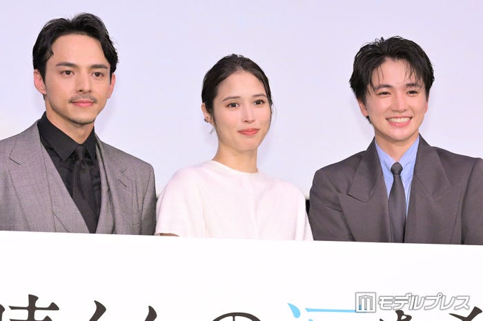 (左から)満島真之介、広瀬アリス、木戸大聖(C)モデルプレス