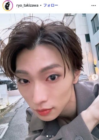 滝澤諒Instagramより