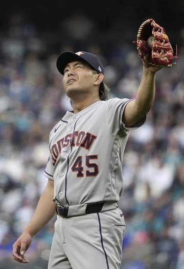 今井達也が右腕の疲労でチーム離脱 ヒューストンで検査へ 球団発表 長期離脱の可能性も マリナーズ戦で制球定まらず1回途中KO