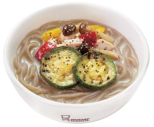 きのこ味わう白湯麺/画像提供:ダスキン