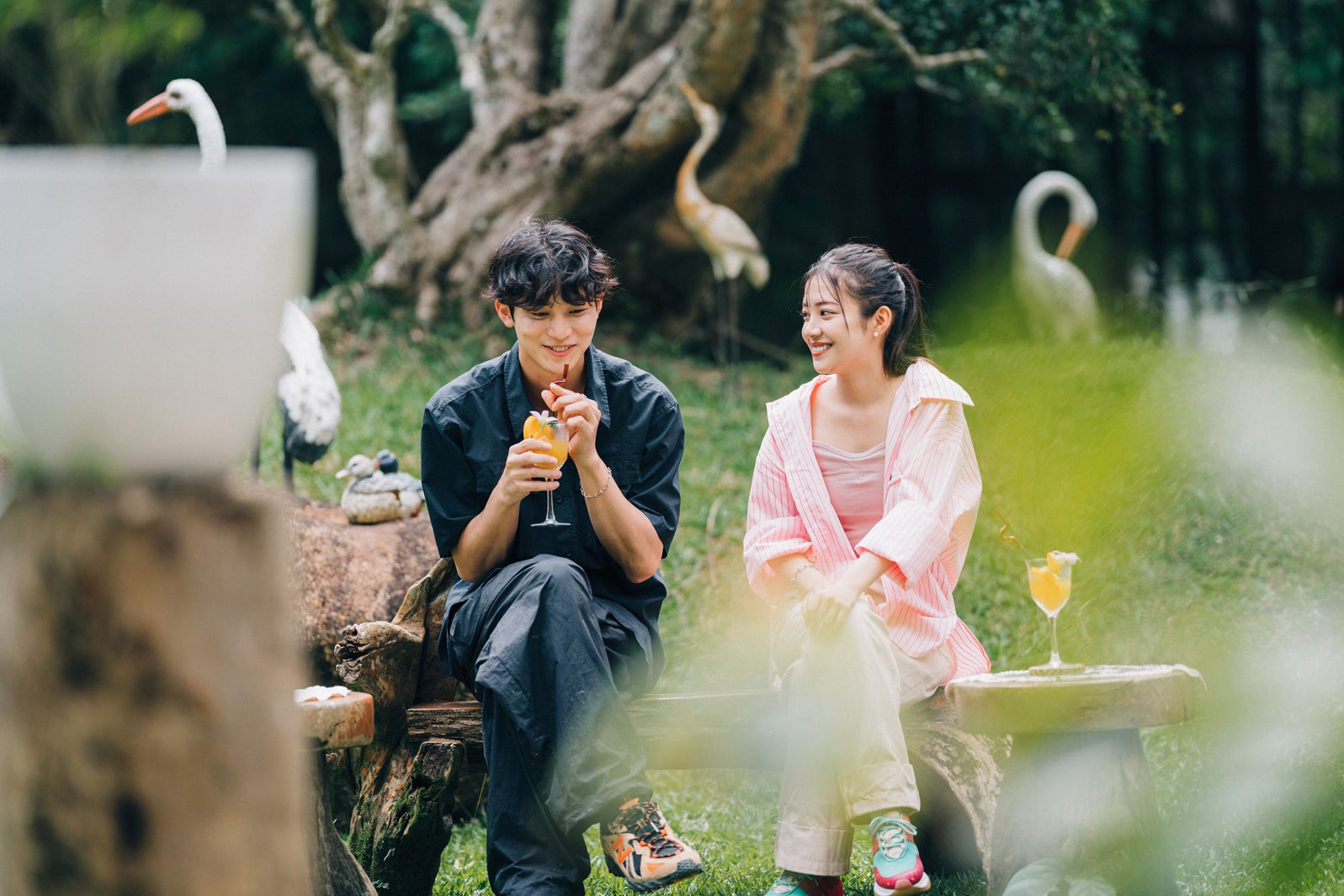 高崎凌、谷岡美沙紀「LOVE CATCHER Japan」第6話（C）CJ ENM CO., LTD. All Rights Reserved（C）AbemaTV,Inc.