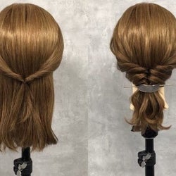 5分でできる【おでかけヘアアレンジ】|100均アクセで可愛くアレンジ!